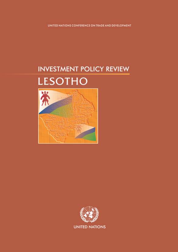 Investment Policy Review of Lesotho Publications UNCTAD Investment